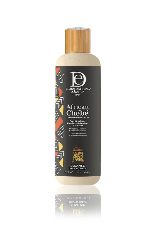 Design Essentials African Chébé Shampooing anti-casse - Natural Crown Beauty - Bouteille vue de face