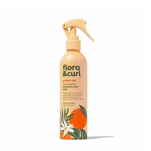 Flora & Curl Citrus Superfruit Detangling Mist - Natural Crown Beauty