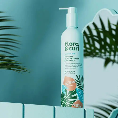 Flora & Curl Scalp Refresh Shampoo Natural Crown Beauty