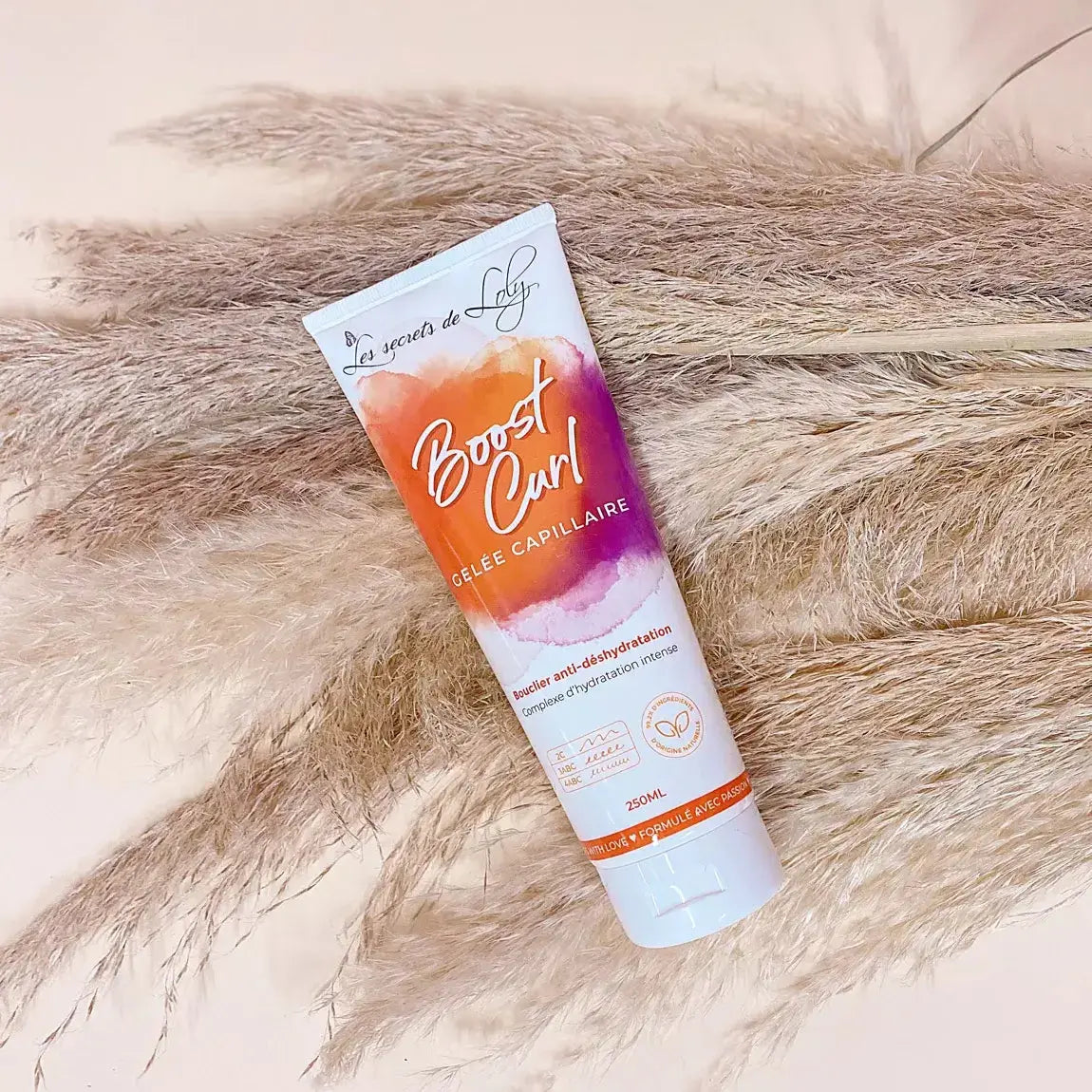 Les Secrets de Loly - Gelée Capillaire Boost Curl - Natural Crown Beauty - Vue de dessus du flacon