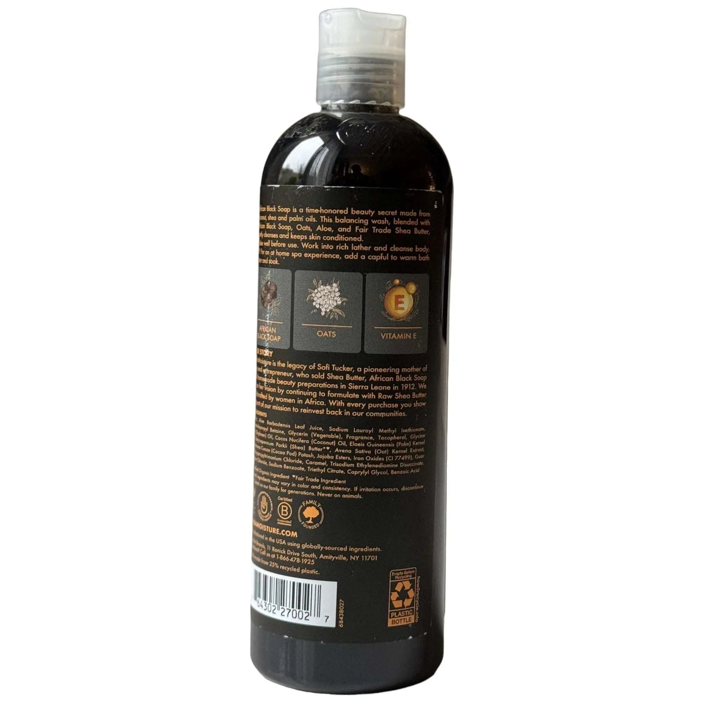 SheaMoisture African Black Soap Body Wash - Natural Crown Beauty