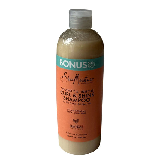 SheaMoisture Coconut & Hibiscus Shampoo - Natural Crown Beauty